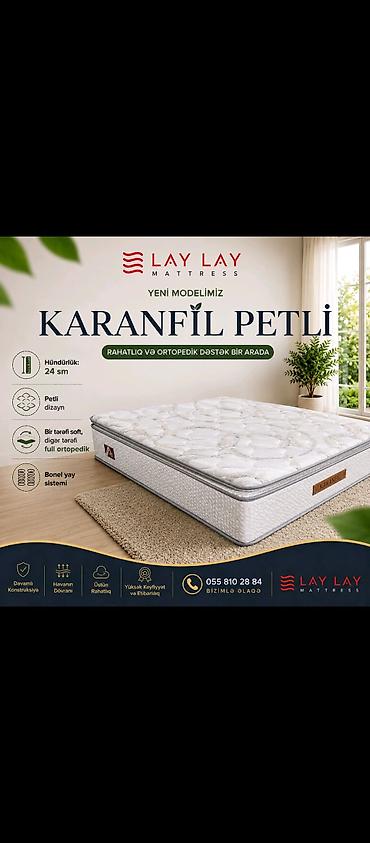 Matraslar: Yeni, Ortopedik matras, İki nəfərlik — 5