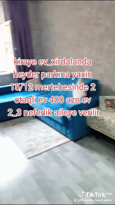 xacmaz evlər: Kiraye ev_xirdalanda heyder parkına yaxin 15/12 mertebesinde 2