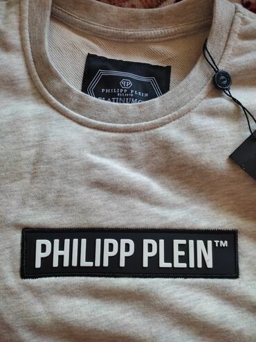 filip plein jakne: Duks, M (EU 50), Philipp Plein, bоја - Siva