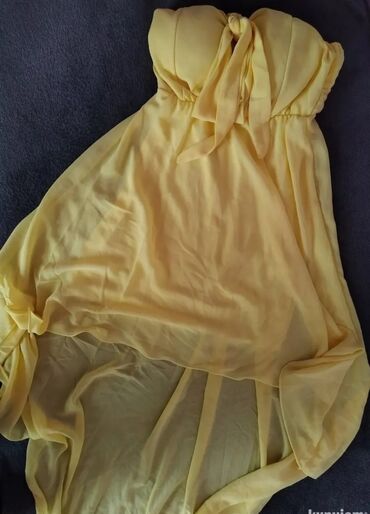 žuta haljina: Lepršava haljinica