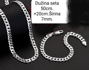 ćilibar srebrni nakit крагујевац слике: Set: Narukvica, Ogrlica