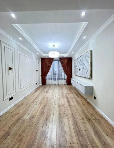 квартиры в кок жар: 1 комната, 46 м², Элитка, 3 этаж, Евроремонт