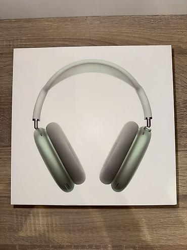 airpods max: Yeni Simsiz (Bluetooth) Qulaqcıqlar, Apple, rəng - Yaşıl — 1