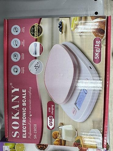 kitchen aid: Электронные кухонные весы SOKANY SK-19058 - Диапазон взвешивания: до — 1