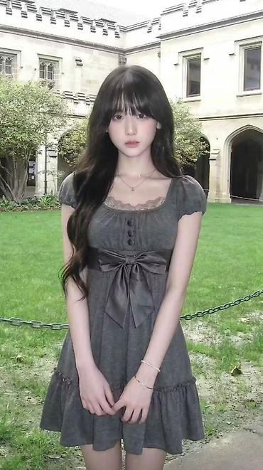 peri: Серое soft-gothic платье в романтическом стиле в наличии. Совсем — 4