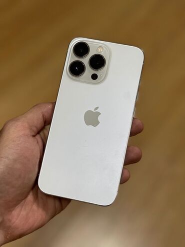 продам iphone: IPhone 13 Pro, Колдонулган, 256 ГБ, Ак, Коргоочу айнек, Каптама, 81 %