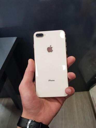 iphone 8 plus 2. el: IPhone 8 Plus, 64 GB, Matte Gold, Zəmanət, Barmaq izi, Sənədlərlə