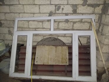 balaca dovşan satışı: İşlənmiş Tək qat şüşə paketi Plastik pəncərə, eni - 200 sm, uzunluğu - 150 sm