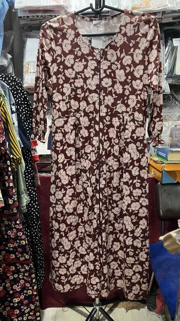 Халаты: Летний халат 100%хлопок. Размеры 42 до 60 Адрес: рынок Орто-Сай — 8