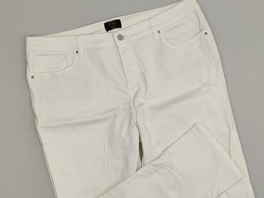 Material trousers for women, F&F, size 3XL (EU 46)