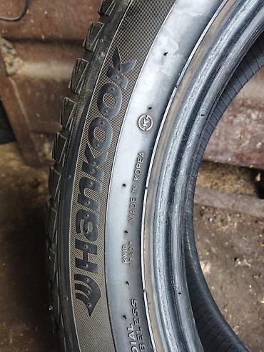 Шины: Шины 245 / 50 / R 20, Зима, Б/у, Комплект, Легковые, Корея, Hankook — 2