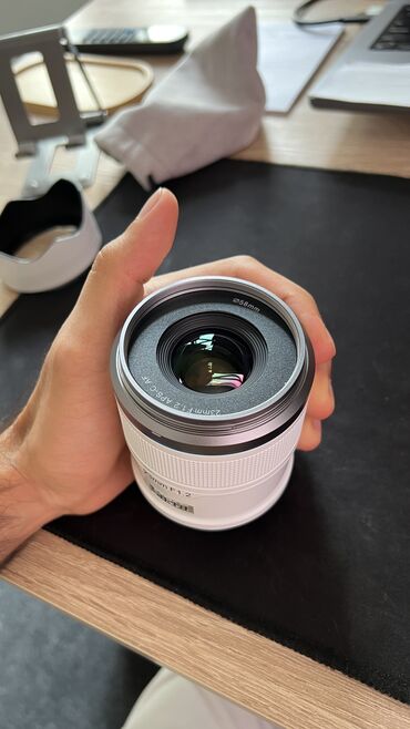 Obyektivlər və filtrləri: Linza sirui sniper 23mm 1.2f sony e mount aps-c. Teze kimi, 3-4