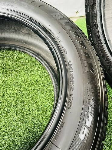 285 75: Шины 235 / 60 / R 18, Зима, Б/у, Пара, Внедорожные (АТ/МТ), Bridgestone — 4