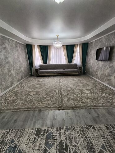 сдам частный дом без посредников рядом просп жибек жолу бишкек: Дом, 180 м², 6 комнат, Собственник, Дизайнерский ремонт