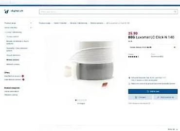 Ostali elektro materijali: B.E.G. LUXOMAT LC – spoljašnji PIR senzor pokreta, ugao detekcije 140° — 21