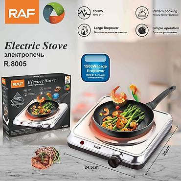 №: 9238 Məhsulun adı: Masaüstü elektrik plitə RAF SPRK_R.8005 1500 W
