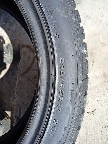 Шины: Шины 225 / 45 / R 17, Зима, Б/у, 1 шт, Легковые, Япония, Bridgestone — 3