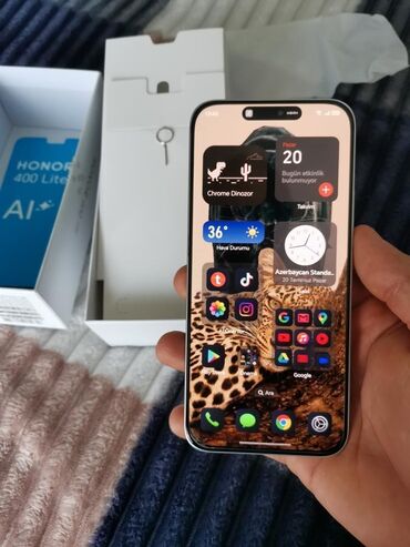 İnformatika: Honor 400 Lite, rəng - Boz