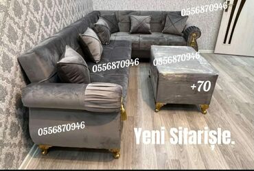 Sifarişlə divanlar: Künc divan, Qonaq otağı üçün, Parça, Bazalı, Açılan, Kitab — 27