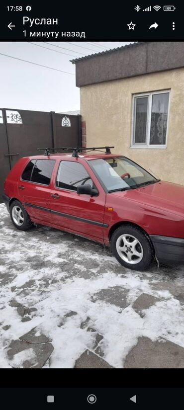 подушка гольф: Volkswagen Golf: 1994 г., 1.8 л, Автомат, Бензин, Седан