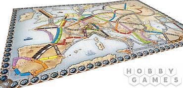 hobby: Ticket to Ride или Билет на поезд Европа - это настольная игра Бишкек — 4
