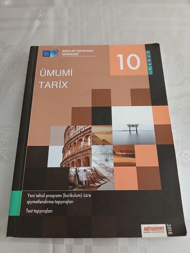 kimya 8 ci sinif dim: Ümumi tarix 10 cu sinif test