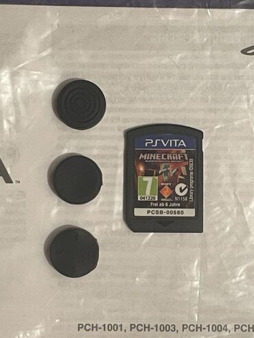 phantom 3 запчасти: Ps vita oyun kartı və slikonlar. Minecraft oyunu və 3 ədəd slikon Ps