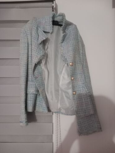 parka s: S (EU 36), Plaid, Single-colored