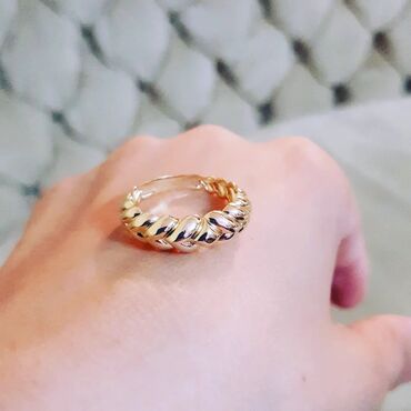 Üzüklər: Alyans, Üzük, Sarı qızıl, 585 Əyar, Qaşsız — 3