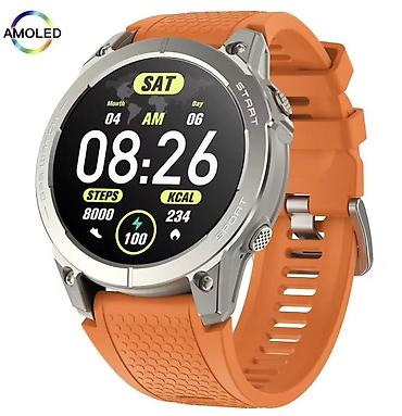 электронника: Умные часы с AMOLED-экраном и мощной батареей 400 мА·ч Основные — 2