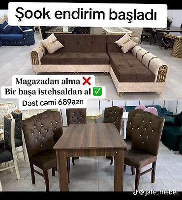 kukna ucunn kunc divan desti: Yeni, Künc divan, Qonaq otağı üçün, Açılmayan — 1