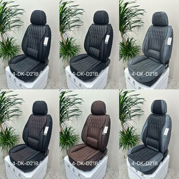 кенгурятник спринтера: Чехлы Экокожа, С подушкой, цвет - Черный, Universal Seat cover