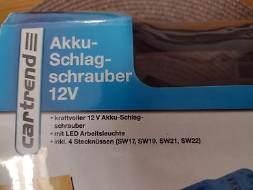 Ostali akumulatorski alati: Akumukatorski udarni odvijač za točkove - -Pun energije: CARTREND — 4