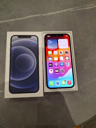 IPhone 12, 128 GB, Qara, Simsiz şarj