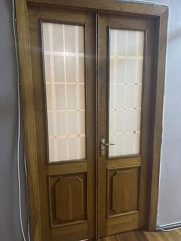 qoz qapı: Qapilar ve cerciveler Qoz agacindadir. Normal veziyyetdedir. 2eded — 5
