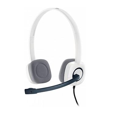 kür komputer: Logitech Stereo Headset H150 Cloud White – Analog (EMEA) Gündəlik — 1