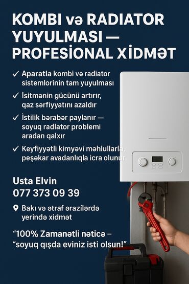 сиделка частные объявления баку: Kombi və radiatorların yuyulması — peşəkar xidmət - Aparatla kombi və