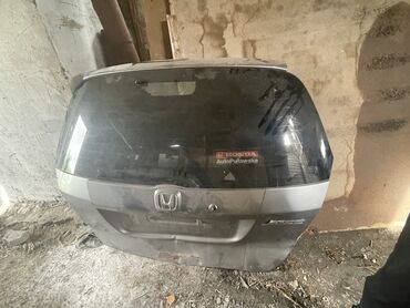 honda автомобили: Крышка багажника Honda 2003 г., Б/у, цвет - Серый,Оригинал
