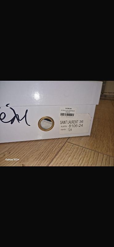 Туфли: Продаю шикарные туфли размер 36, высокий каблук, одевала 1 раз 15-20 — 4