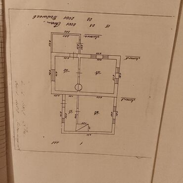прадажа дом токмок: Үй, 60 кв. м, 3 бөлмө, Менчик ээси, Эски ремонт
