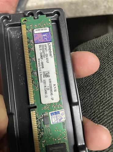 Комплектующие для ПК: Оперативная память (RAM) для ПК, Б/у, Kingston, 8 ГБ, DDR3, 1333 МГц — 2