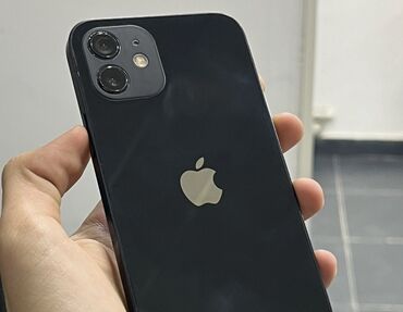 iphone 7 islenmis qiymeti: IPhone 12, 64 GB, Qara, Face ID