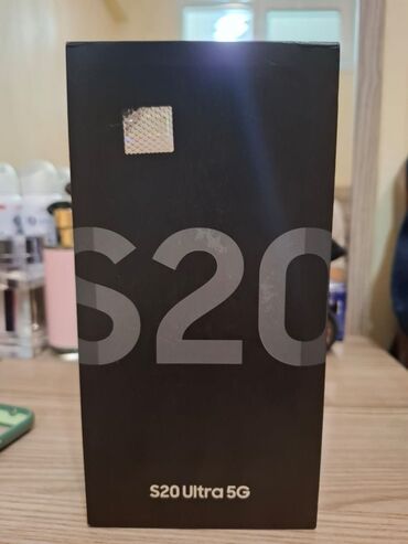 Samsung: Samsung Galaxy S20 Ultra, 128 GB, rəng - Boz, Sensor, Barmaq izi — 6
