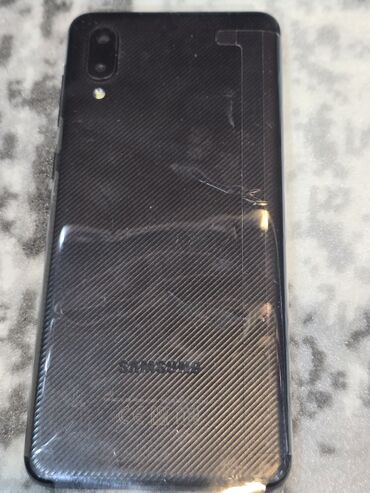Samsung: Samsung Galaxy A02, 32 GB, rəng - Qara, İki sim kartlı, Sənədlərlə