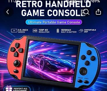 asus rog ally x: Retro əl oyun konsolu – Ultimate Portable Game Console Əsas — 1