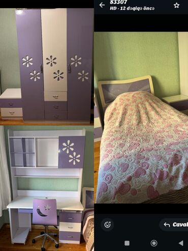 Gənc otağı matras baza var 240₼. Ünvan Yeni Günəşli.(83307)