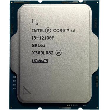 komputer prosessoru: Процессор Intel Core i3 12100F, Б/у