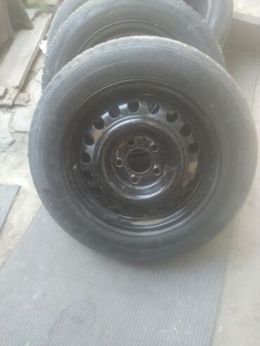 разбор грузовых авто бишкек: Дөңгөлөктөр монтажда 195 / 65 / R 15, Жай, Колдонулган, Комплект, Темир, тешиктери - 5