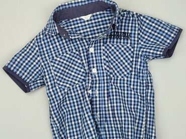 letnia biała sukienka na krótki rękaw: Shirt 2-3 years, condition - Good, pattern - Cell, color - White