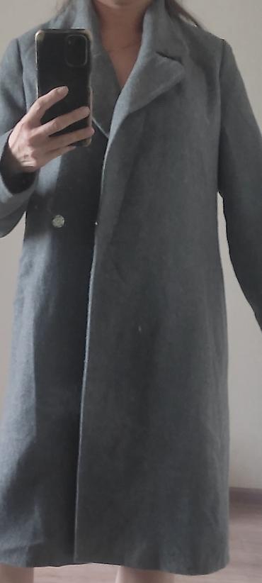 long coat: Пальто, Тренчкот, Осень-весна, По колено, M — 8